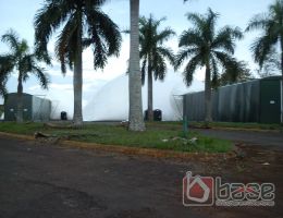 Carpa Neumática almacenamiento Azúcar